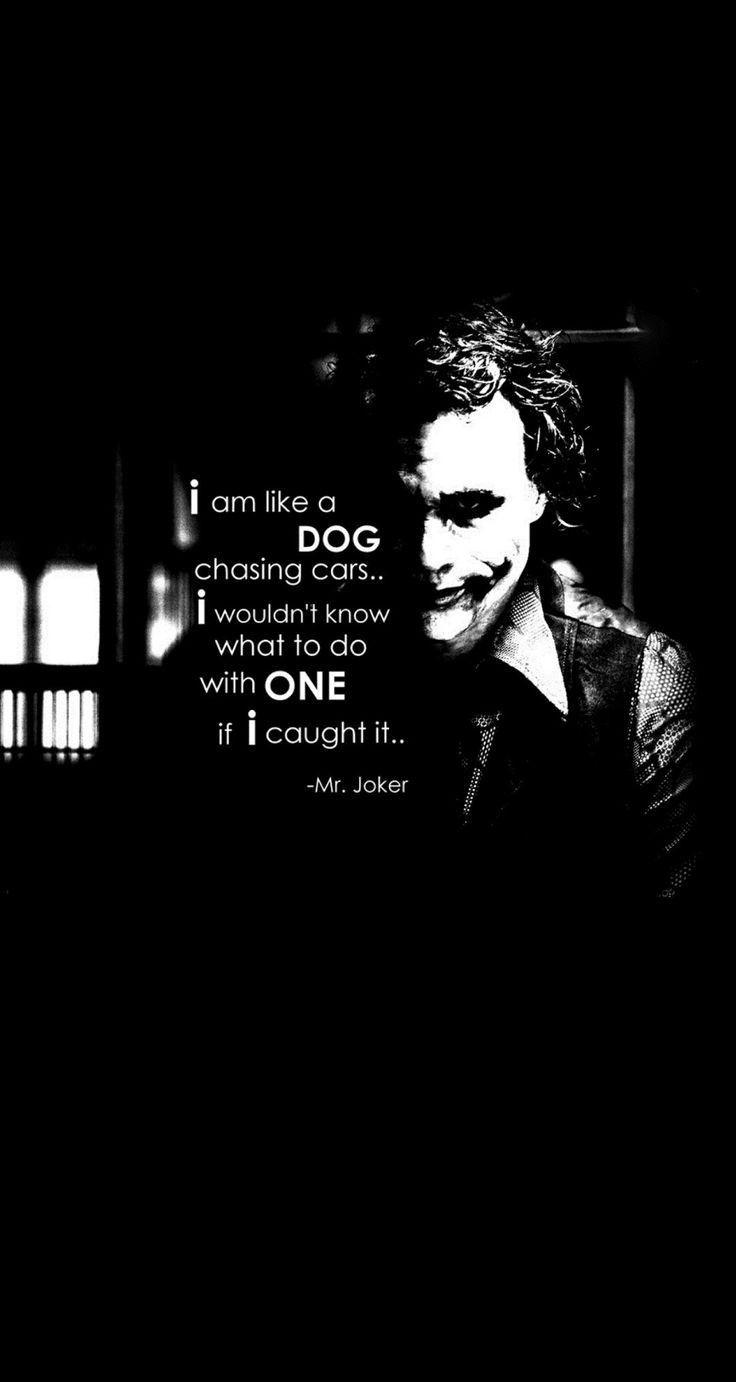 Shubham Musmade On My Quotes Joker Wallpaper