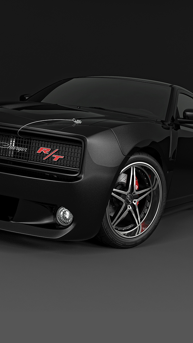 Dodge Charger Muscle Car iPhone Wallpaper Ipod HD