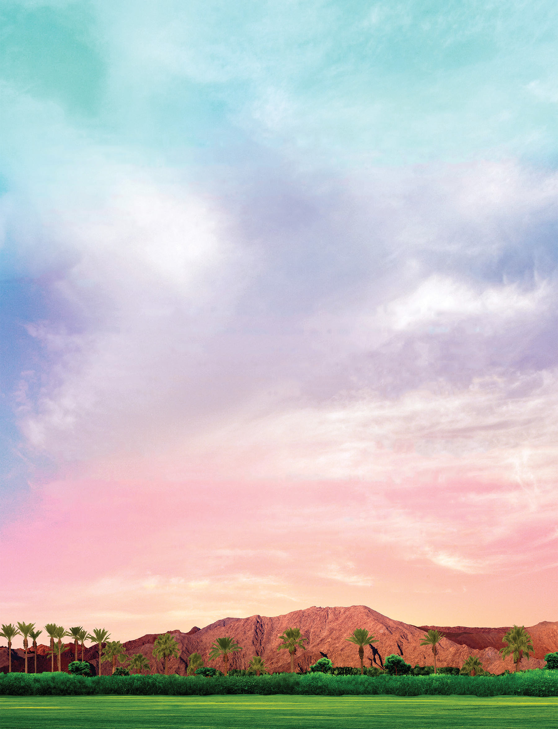 The Blank Coachella Background I Made For My Mix Cover Photo