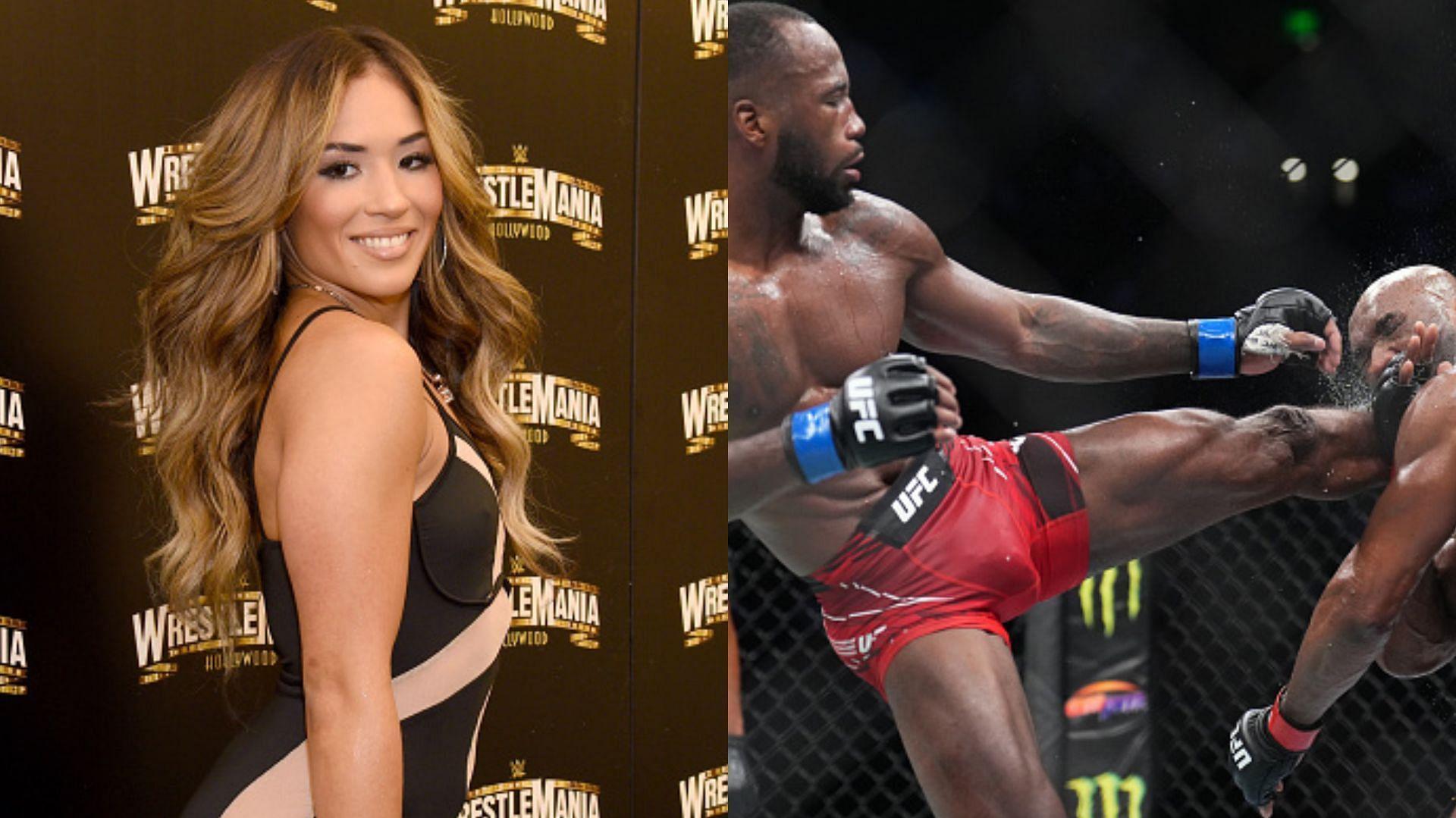 Valerie Loureda Sends A Two Word Message Reacting To Leon Edwards