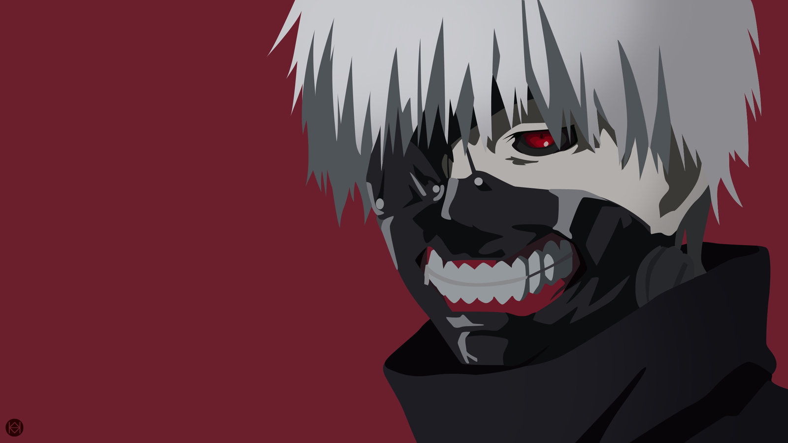 Ken Kaneki Tokyo Ghoul Vector Wallpaper By Jmsedwrd On