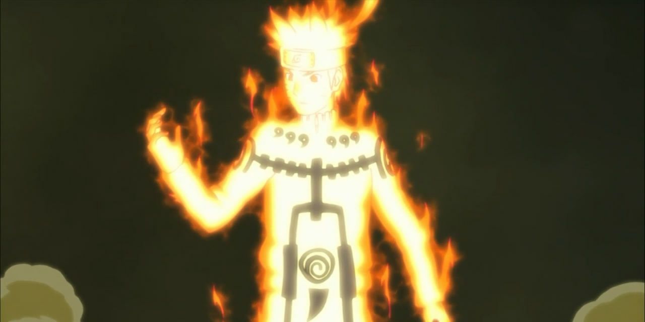 Naruto Incomplete Nine Tails Chakra Mode Wallpaper