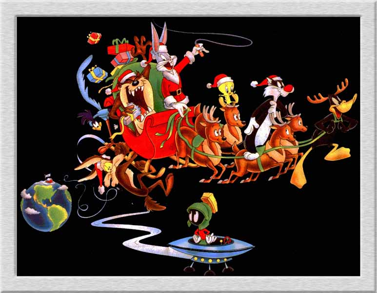 Looney Tunes Christmas Wallpaper