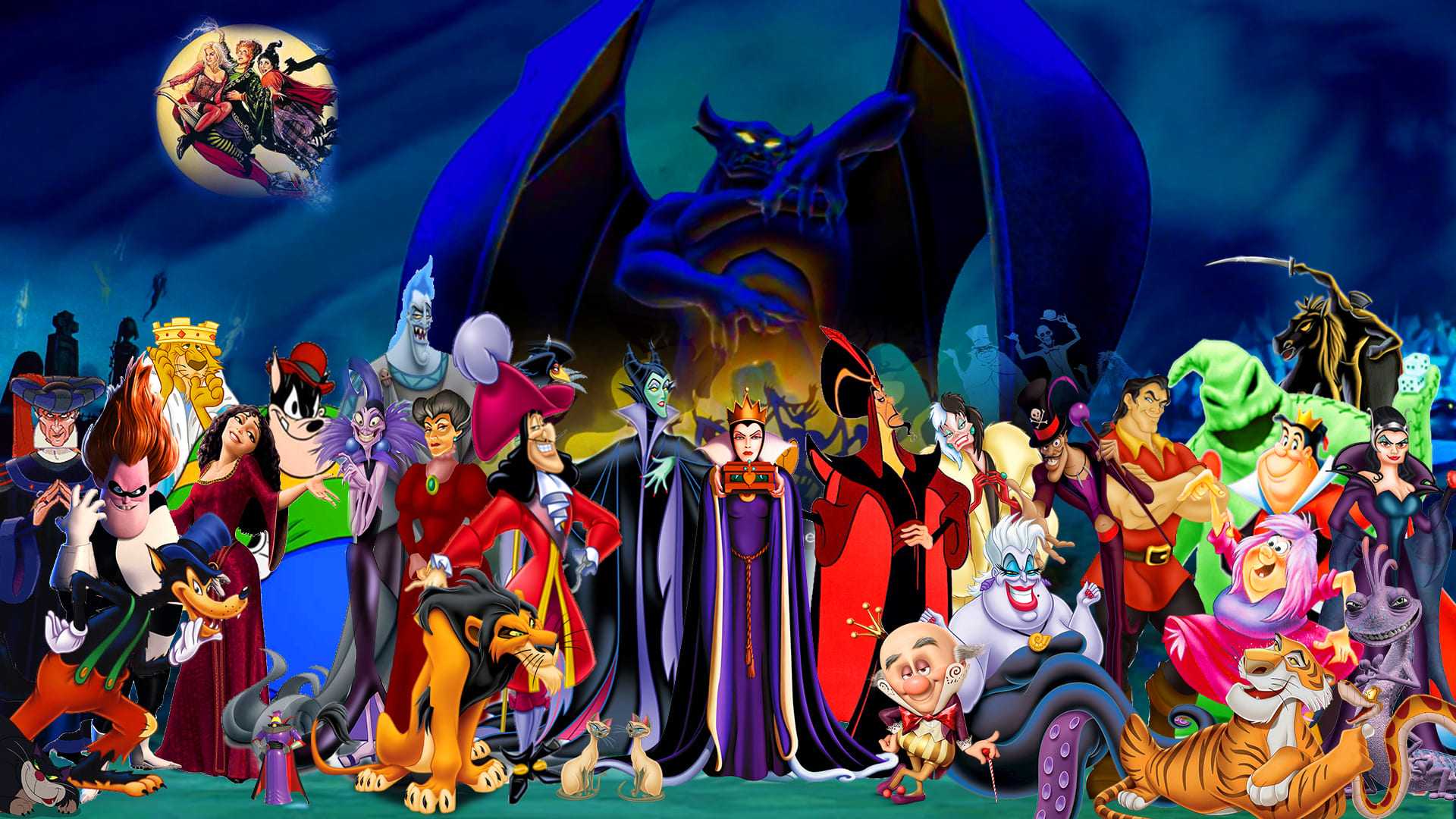 Disney Villains Wallpaper HD
