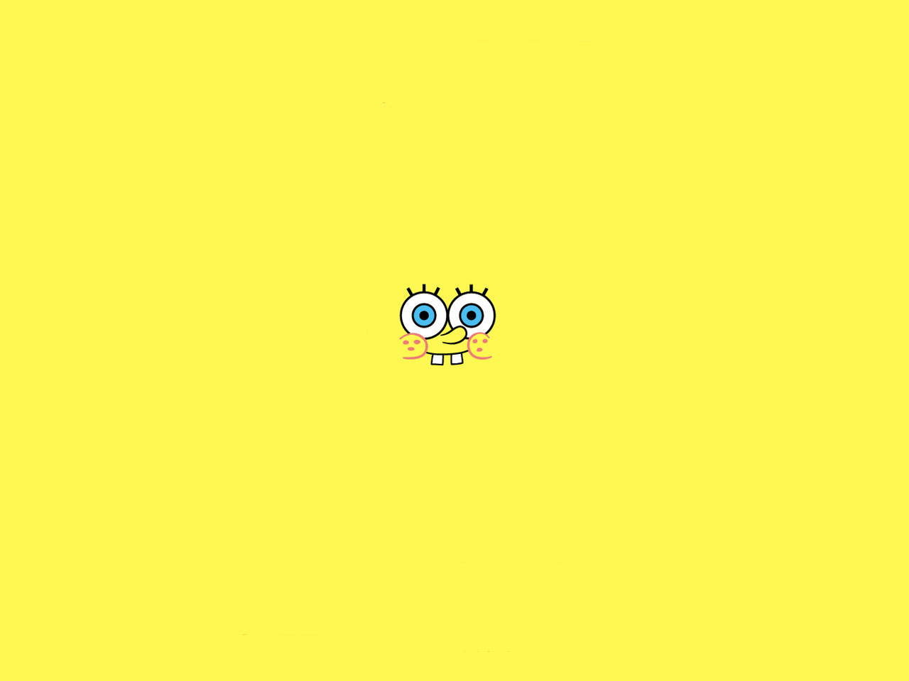 Sponge Bob Yellow Wallpaper