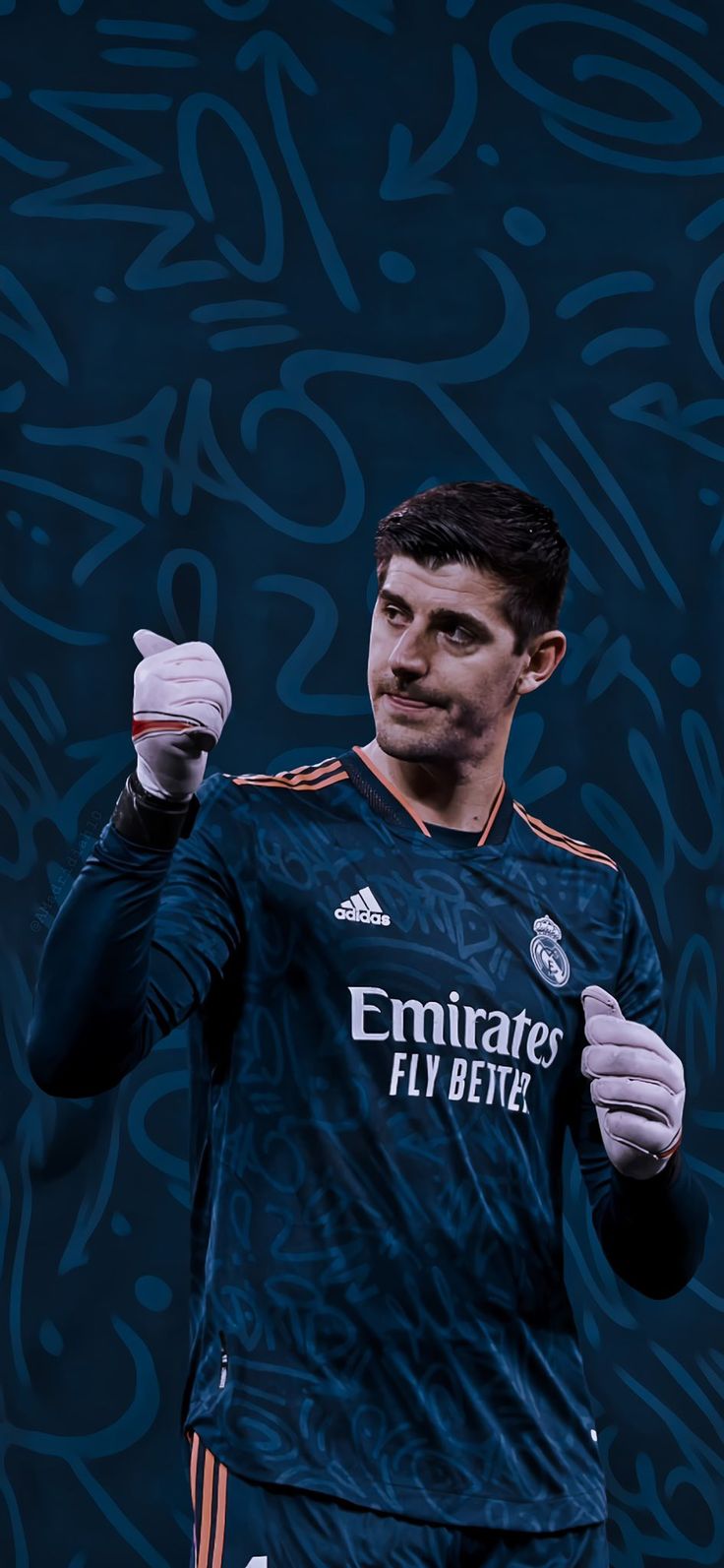 Courtois Wallpaper In Real Madrid