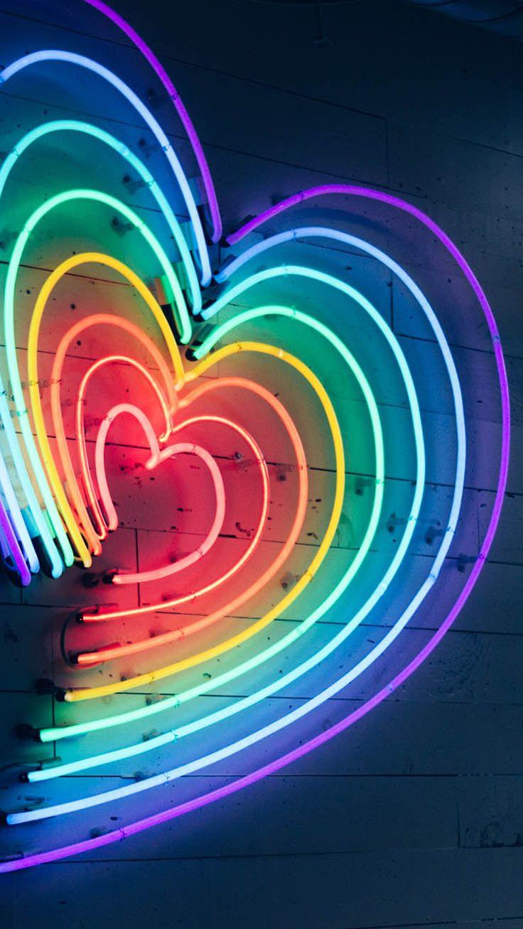 Colorful Neon iPhone Xr Wallpaper Preppy
