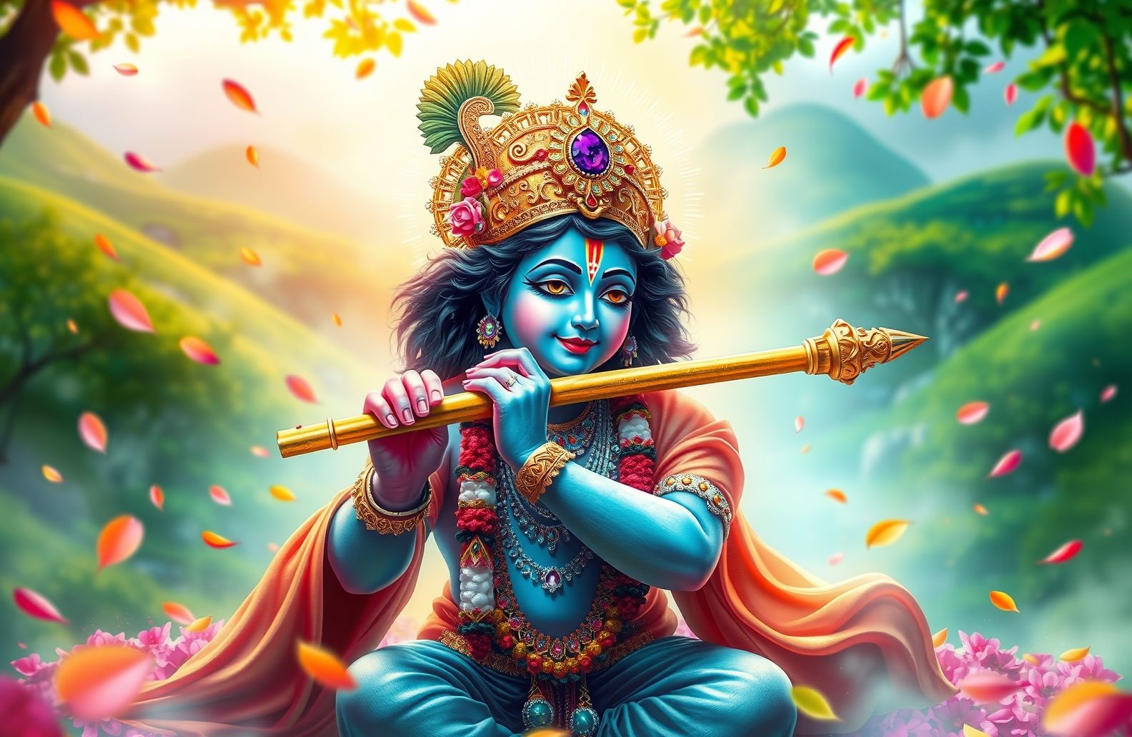Lord Krishna Wallpaper High Resolution