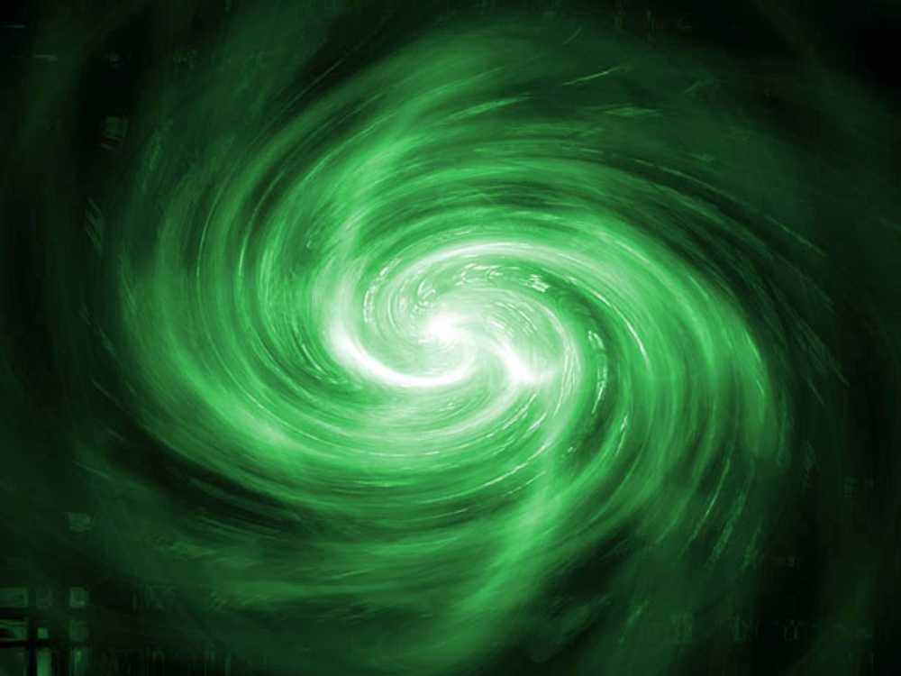 Green Swirl Background Background Wallpaper