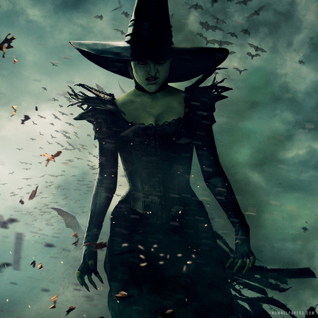 Wicked Witch Wallpaper 1024x1024