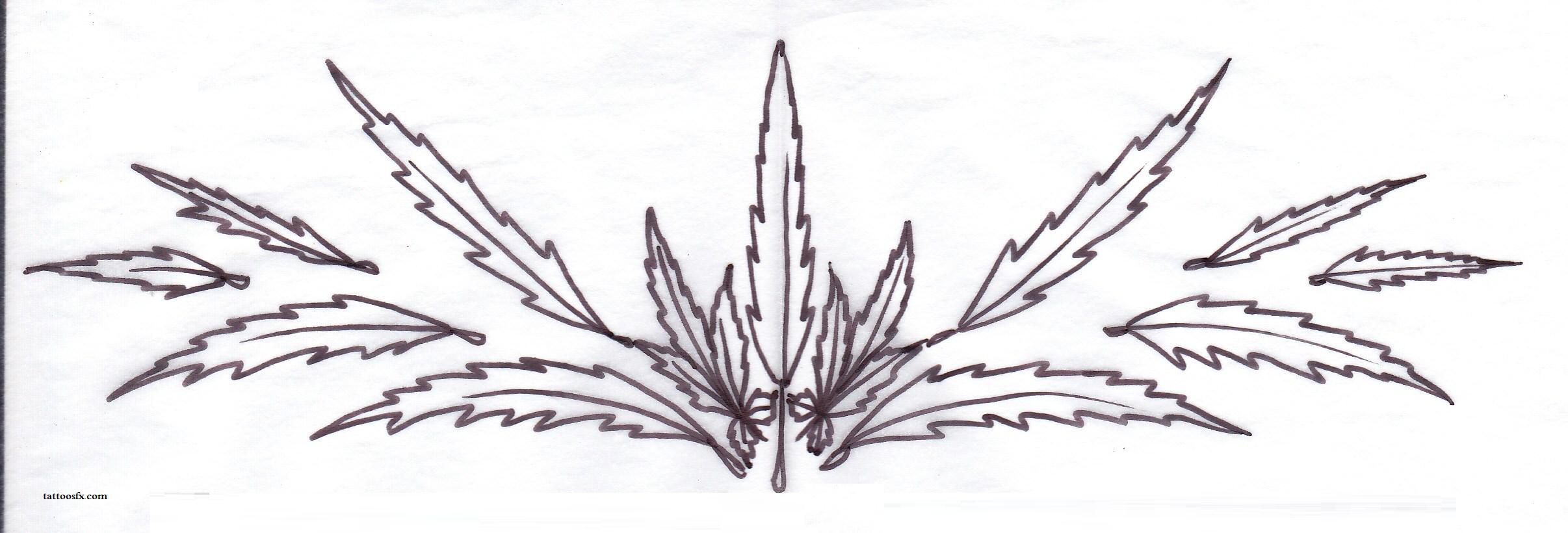 Marijuana Tattoo Design Pot