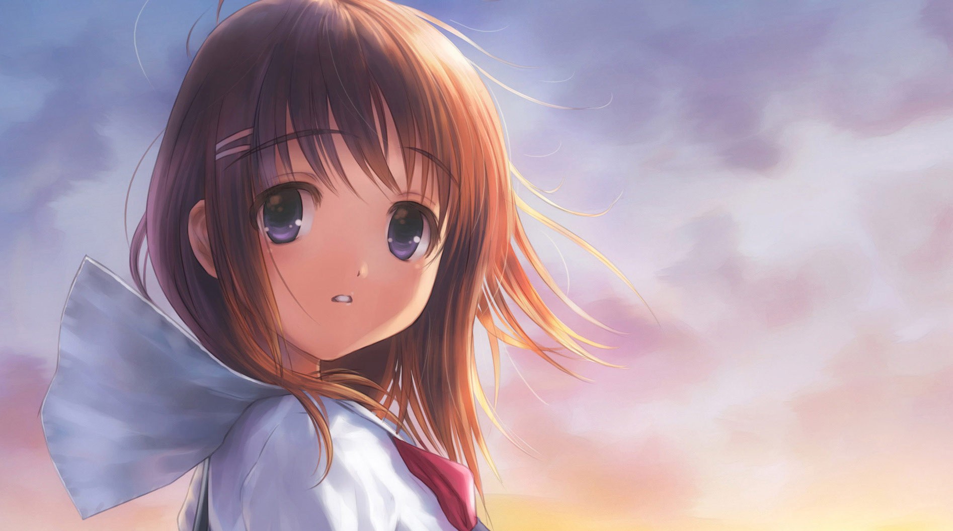Free Download Cute Anime Girl Wallpaper 1894x1056 For Your