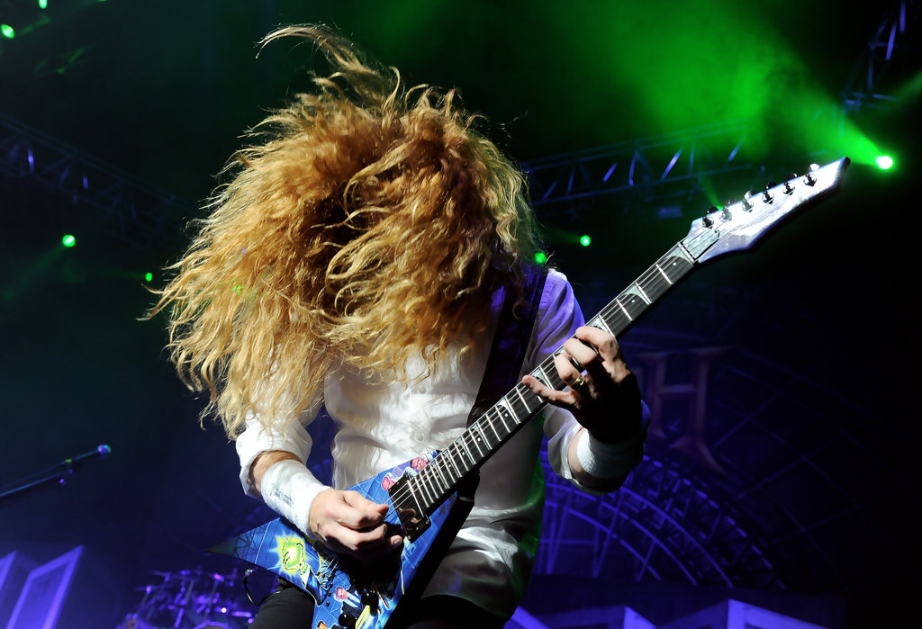 Dave Mustaine Photos Slayer Megadeth And
