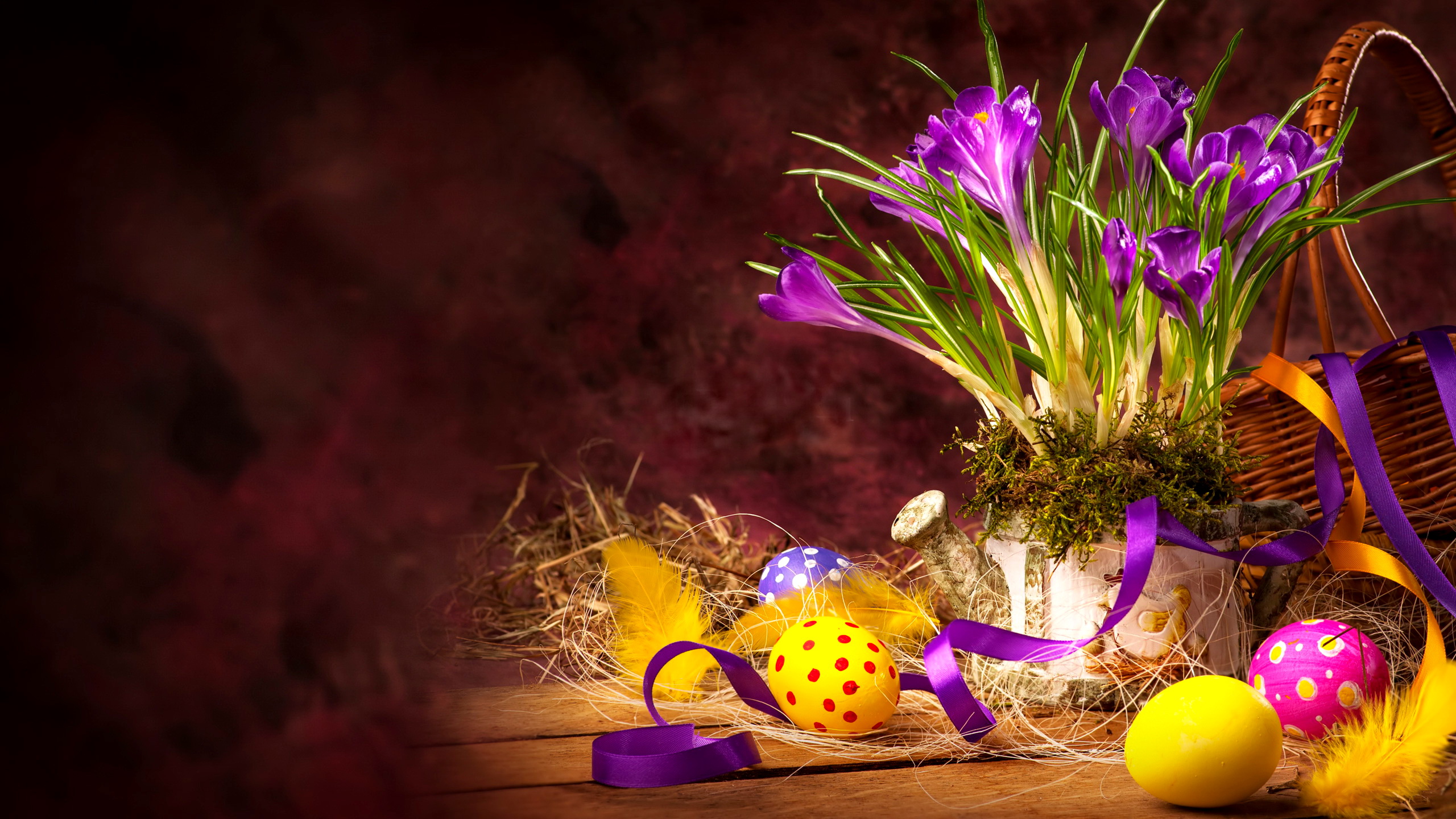 Download Happy easter backgrounds   Easter wallpaper Mobile Version 2560x1440