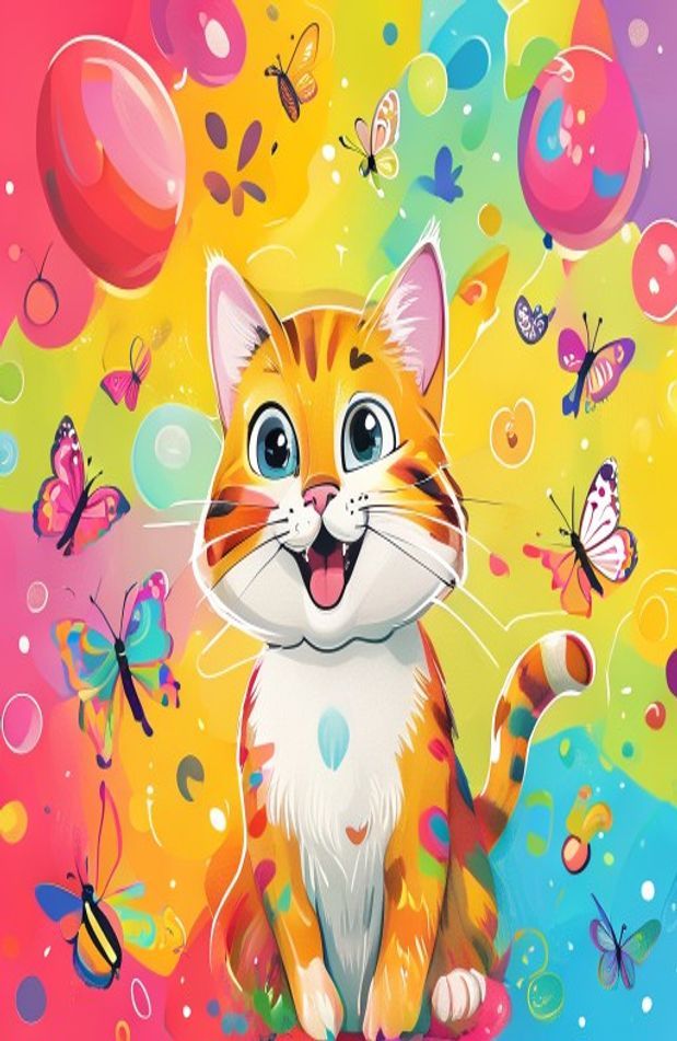 Cartoon Cat Wallpaper