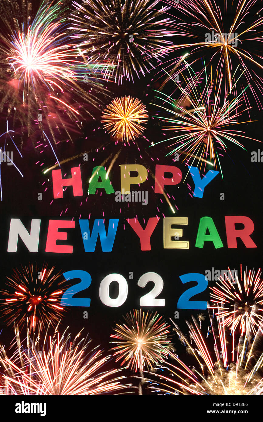 Happy New Year 2022 High Resolution Stock Photography and Images 866x1390