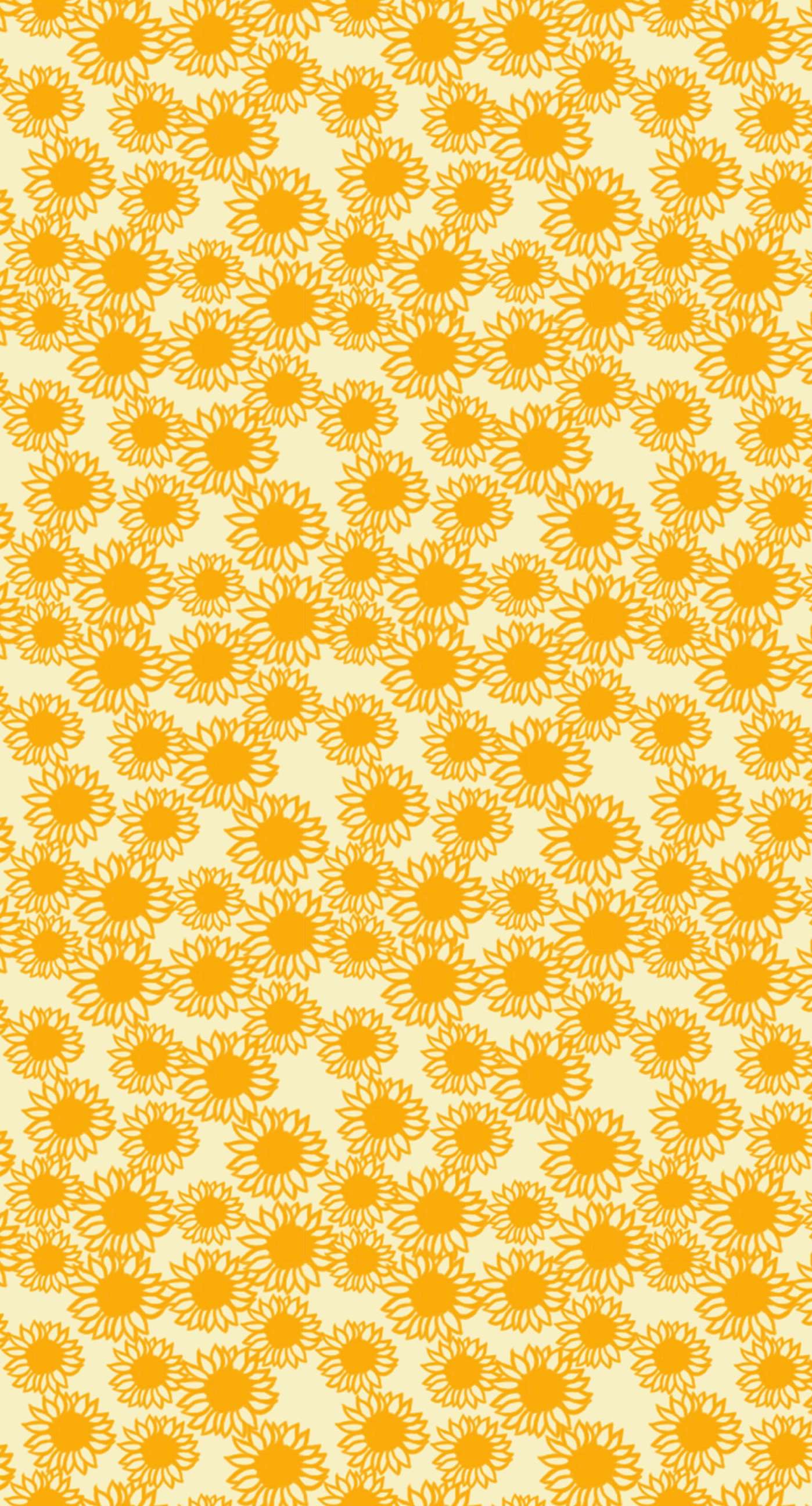 Pattern Sunflower Yellow Women Friendly Wallpaper Sc iphone6splus