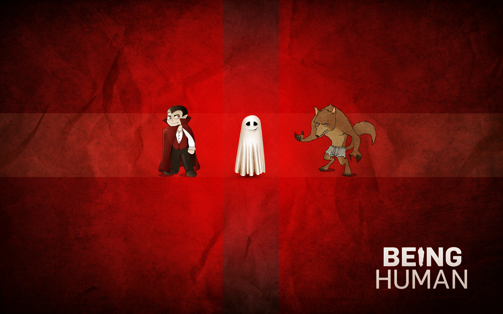 Being Human Wallpaper by MGenco on