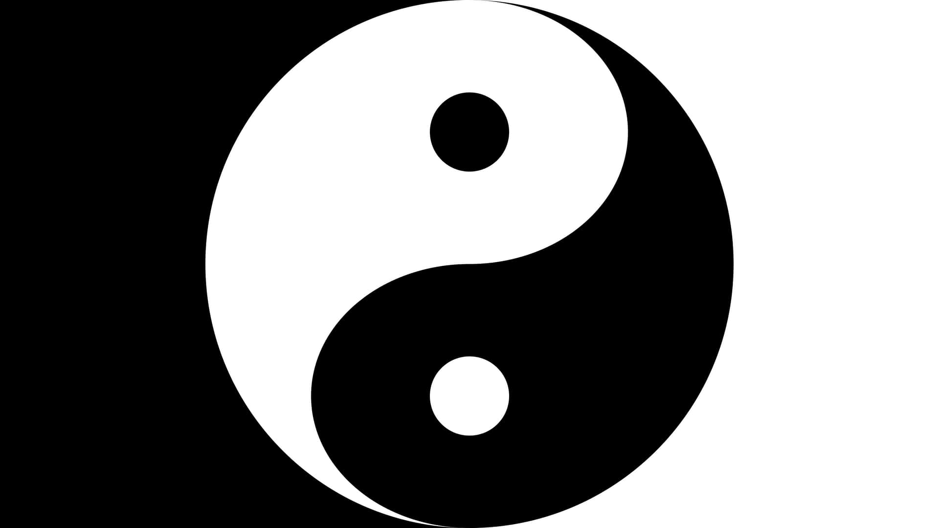 Yin Yang 4k Wallpaper