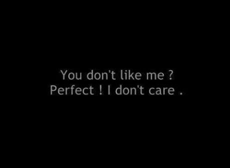 I Don T Care Quotes