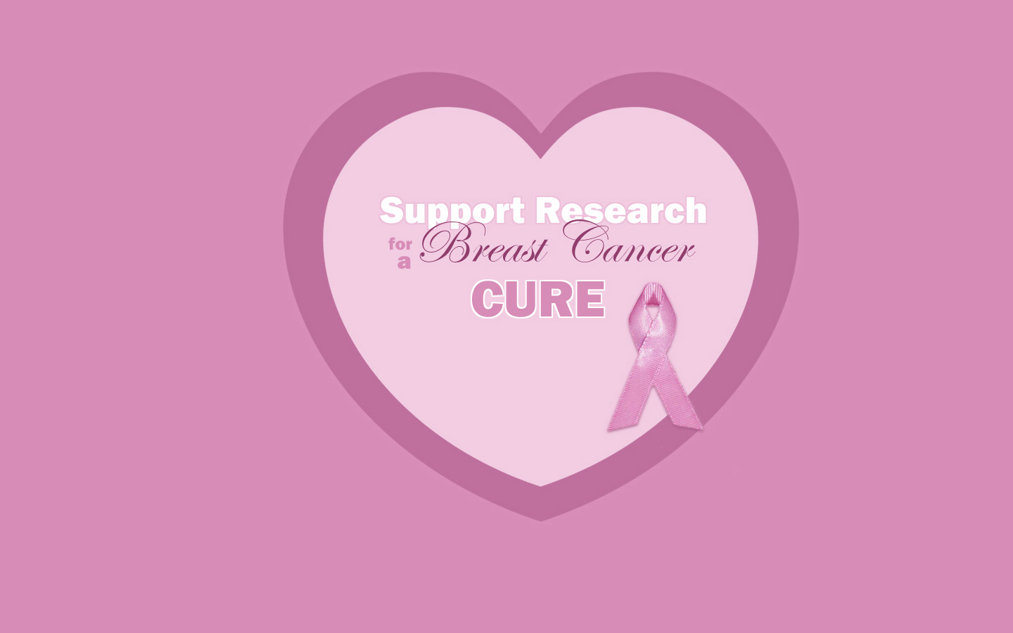 Breast Cancer Cure Desktop Wallpaper