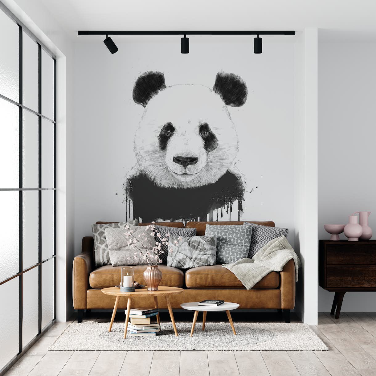 Buy Graffiti Panda Wallpaper Shipping