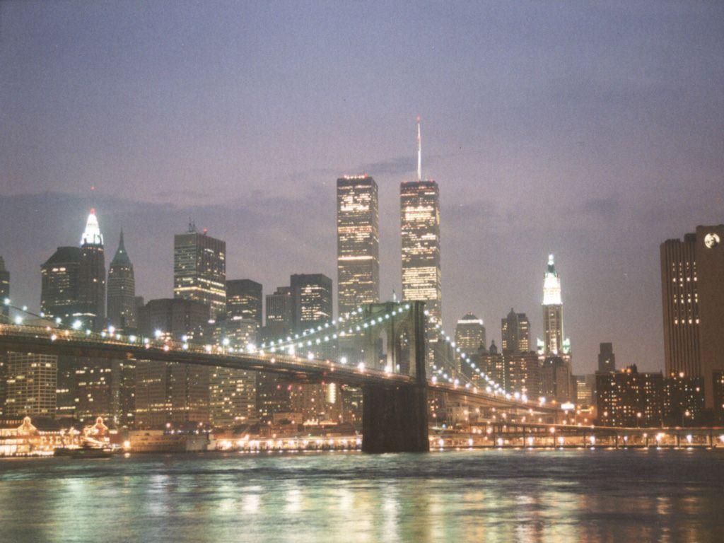 New York Twin Towers Wallpaper