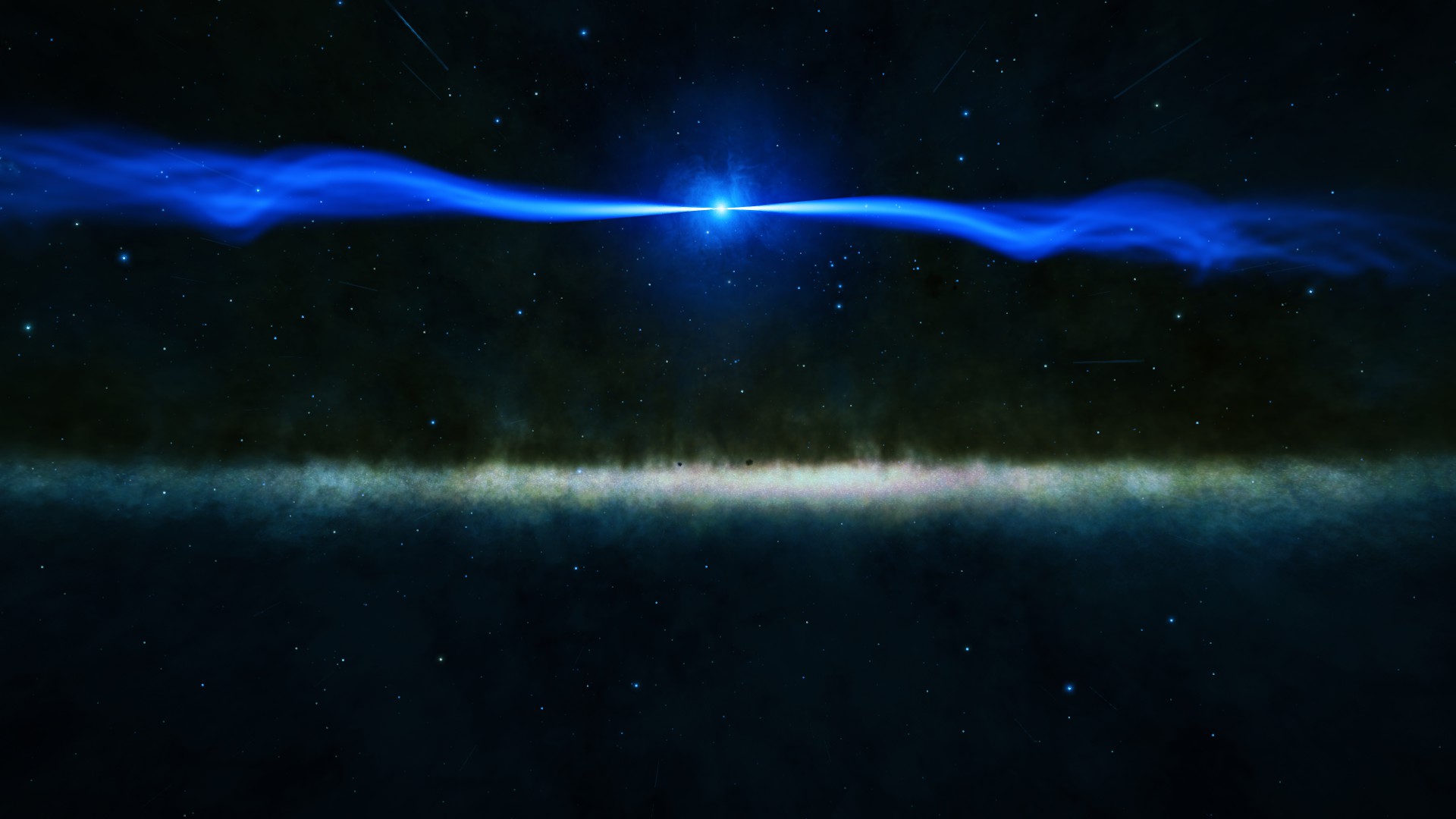 Neutron Star And Milky Way Shot Myself A New Wallpaper
