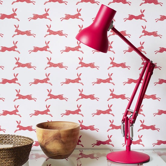 March Hare Wallpaper From Jane Churchill Bedroom