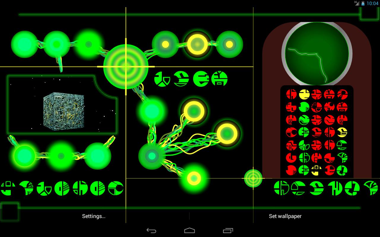 Borg Console Live Wallpaper Android Apps On Google Play