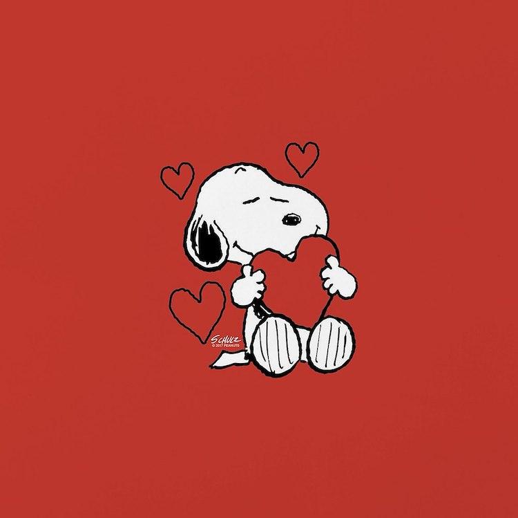 Peanuts Snoopy Heart Everyday Pillow Cafepress