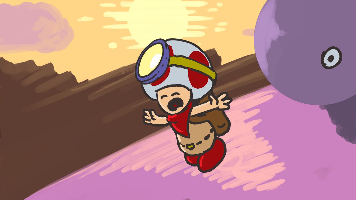 Captain Toad On The Run Gif By Mrbfox