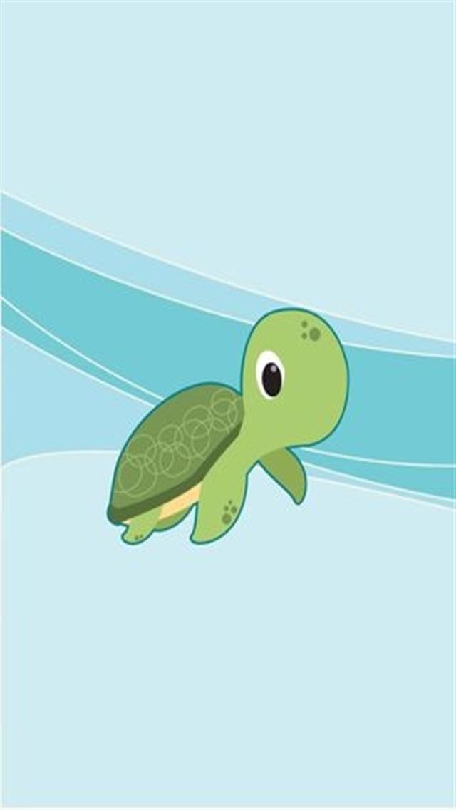 Cute Turtle iPhone Wallpaper Animal S C