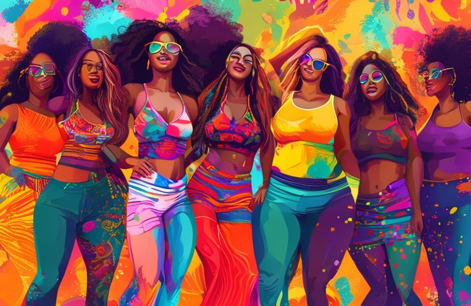 Thick Women Wallpaper