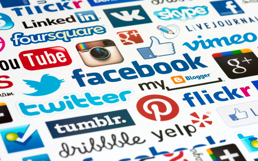 Social Media Logo Background Wallpaper Wallpapertube