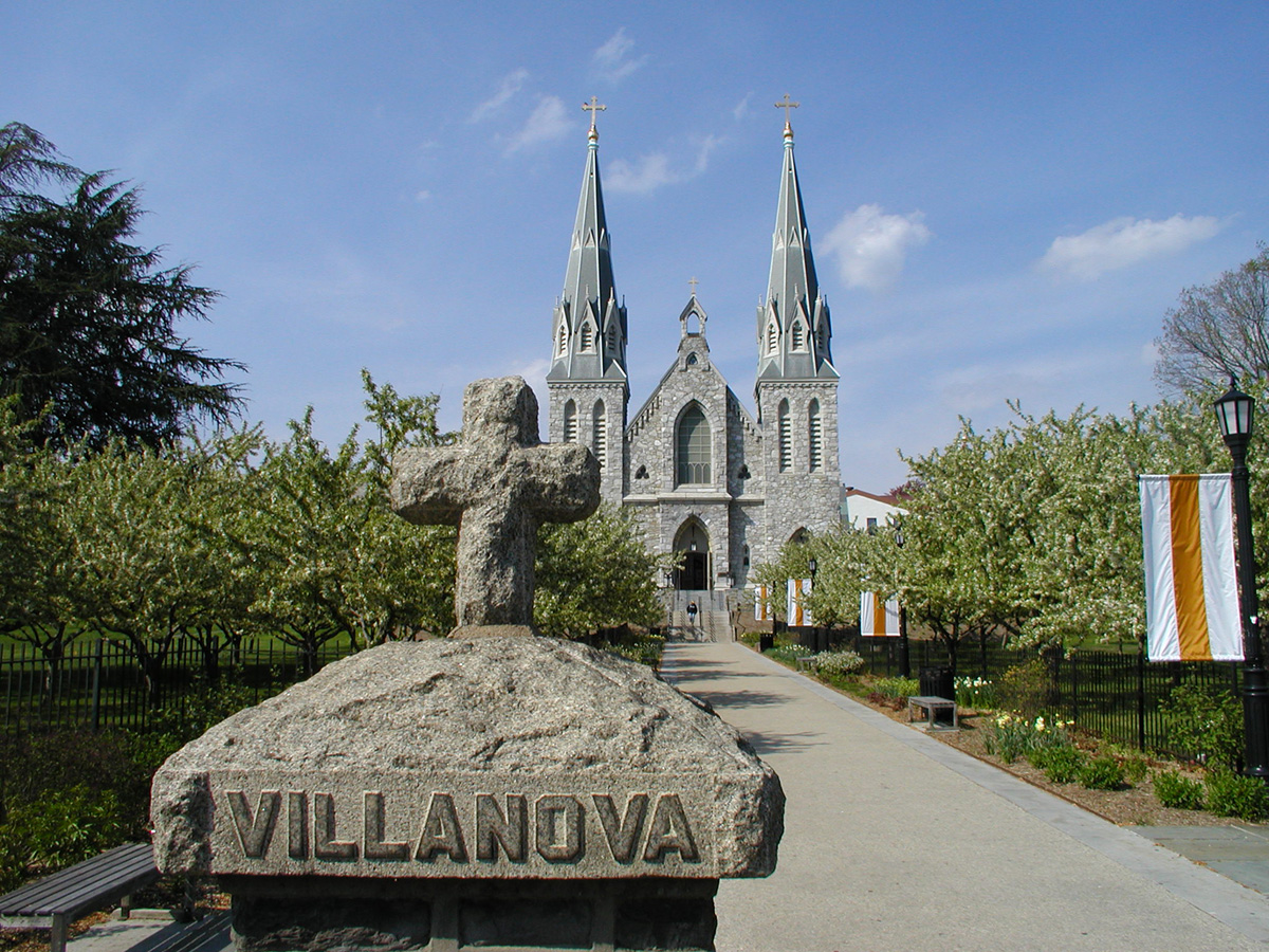Thomas Of Villanova Church On The Campus University Jpg