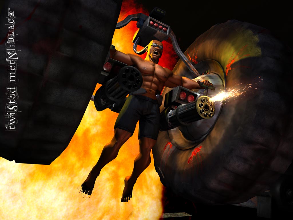 Twisted Metal Black Wallpaper Ps2 Ign