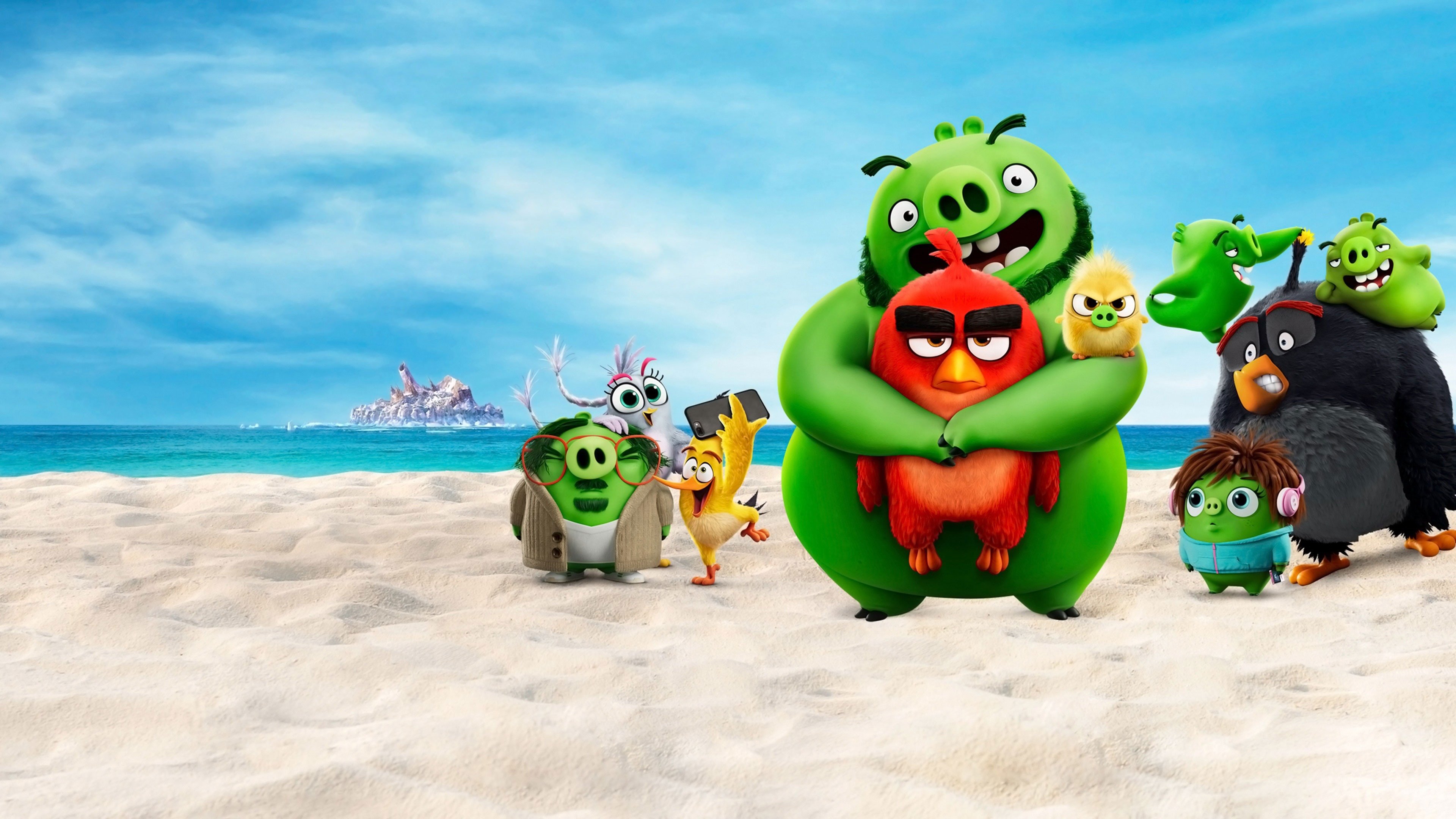 The Angry Birds Movie HD Movies 4k Wallpaper Image