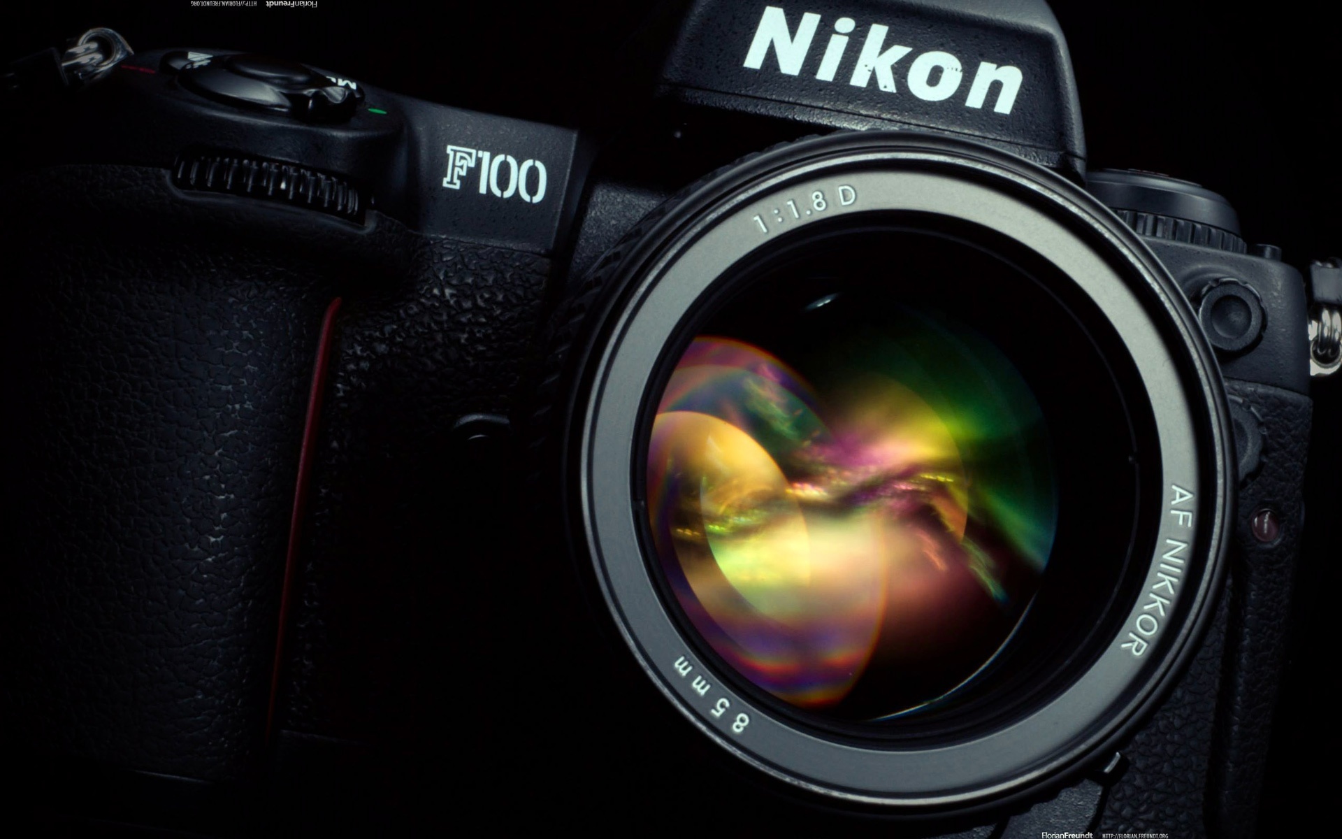 Backgrounds Camera Nikon F 100 body professional SLR film camera