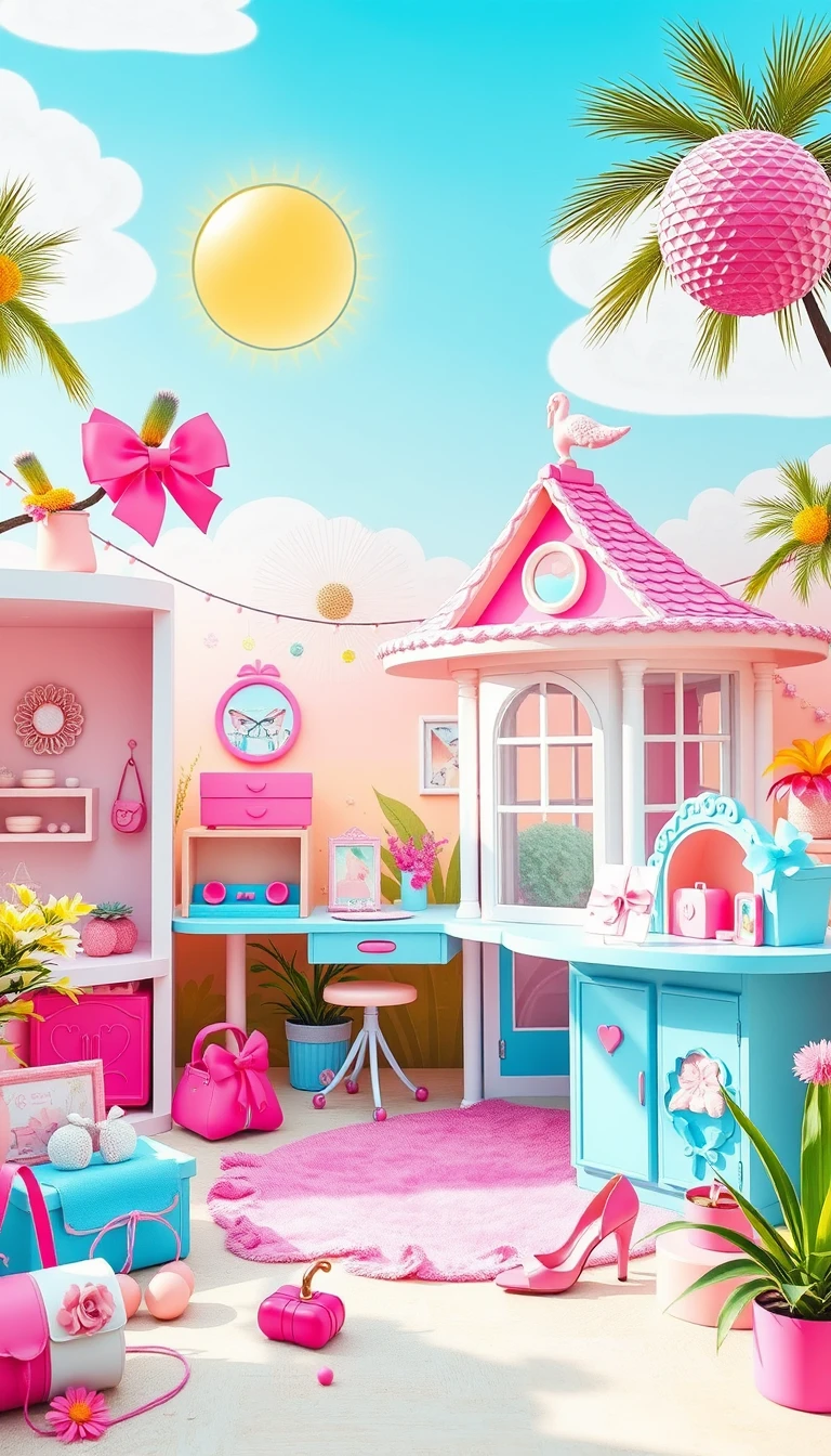 Barbie Background