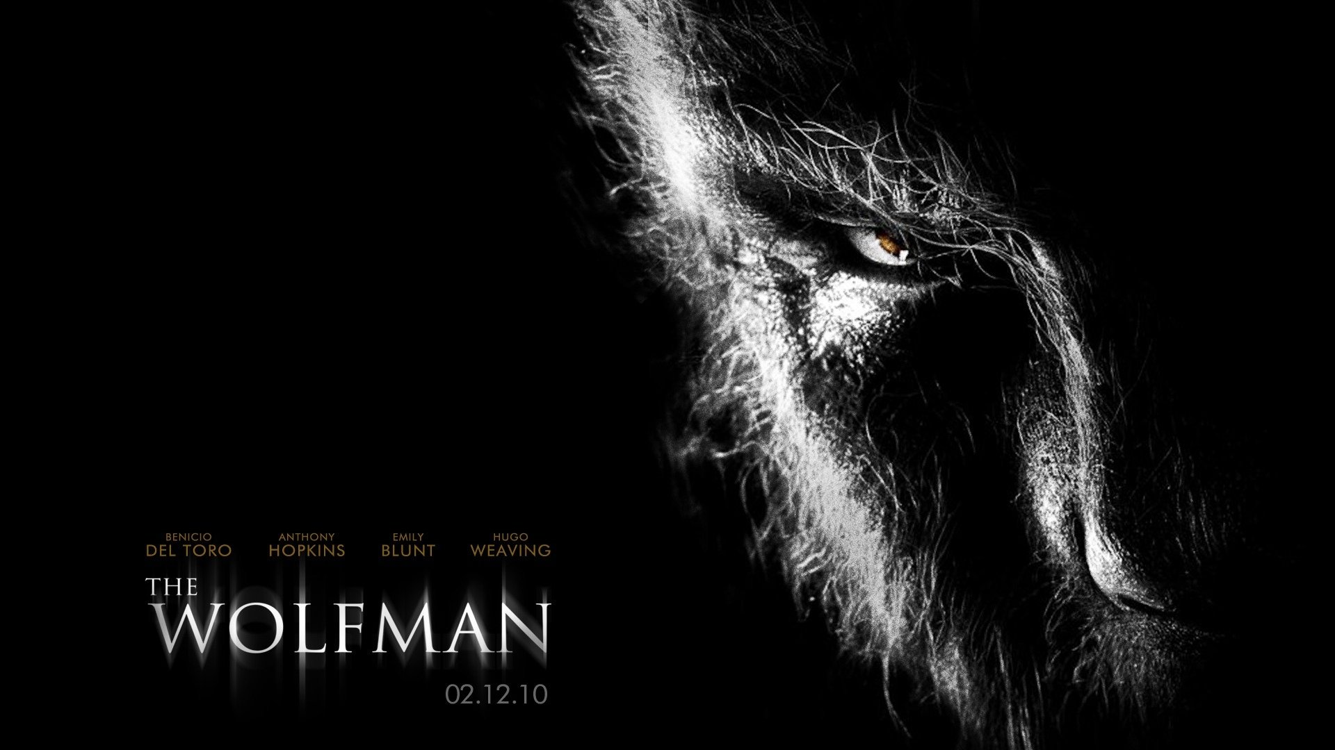 The Wolfman Wallpaper Full HD 1080p Desktop Background