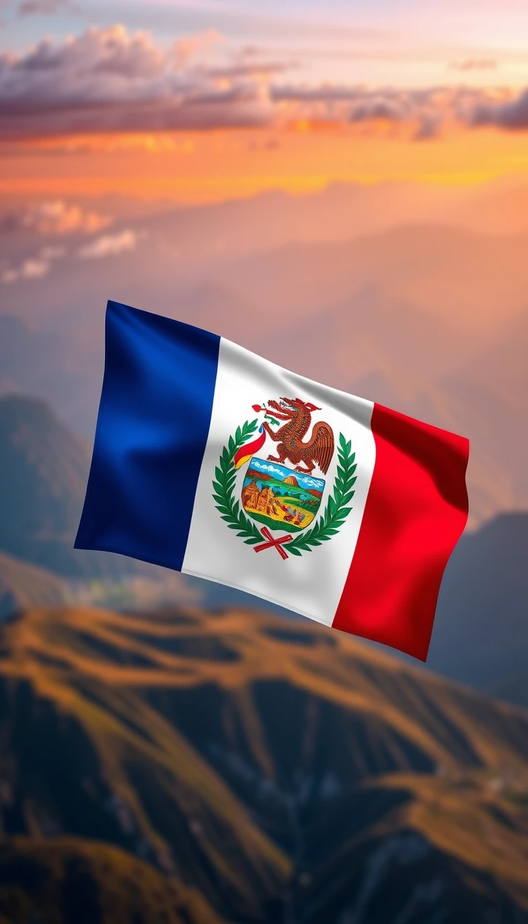 Peru Flag Wallpaper