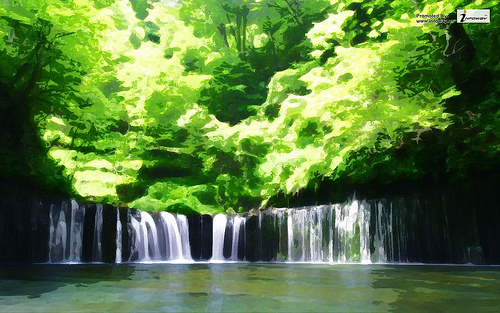 Beautiful Waterfall Wallpaper For Desktop Photo Sharing