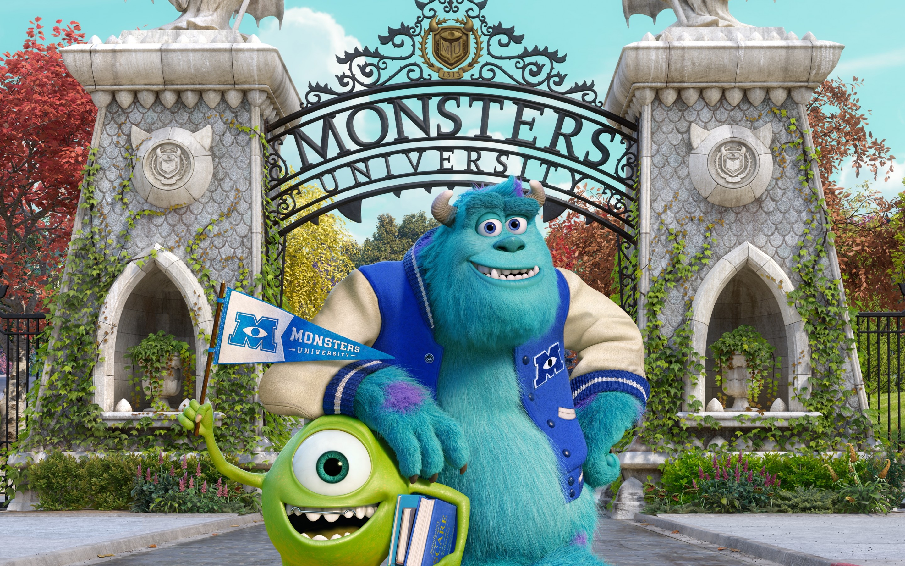 Monsters University HD Wallpaper Background Images 2880x1800