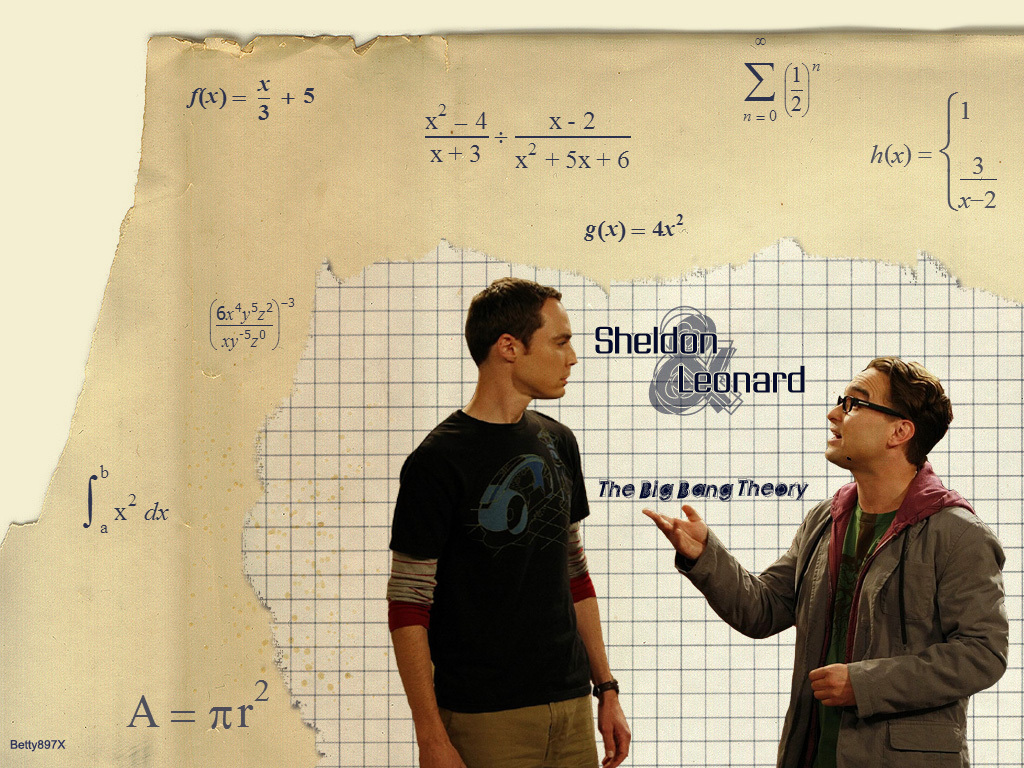 Sheldon And Leonard The Big Bang Theory Wallpaper