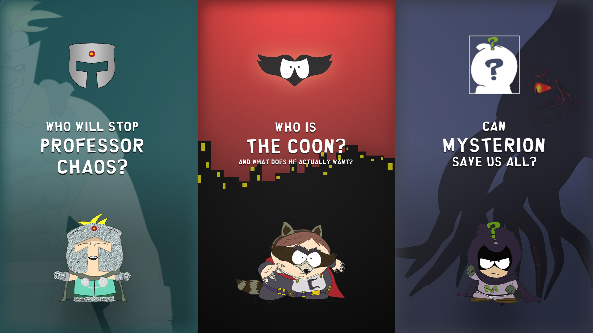 South Park Wallpapers   Chaos Coon and Mysterion   Album on Imgur