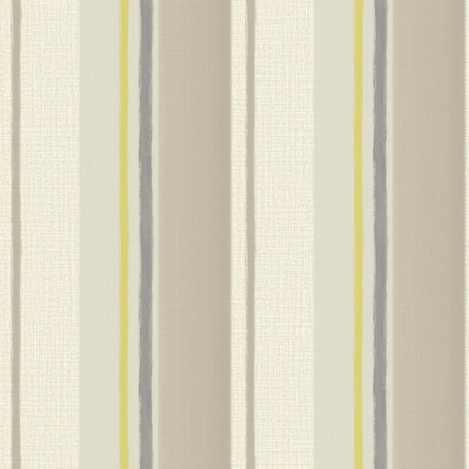 Grandeco Boho Chic Grey Light And Lime Stripe Wallpaper 10m Roll