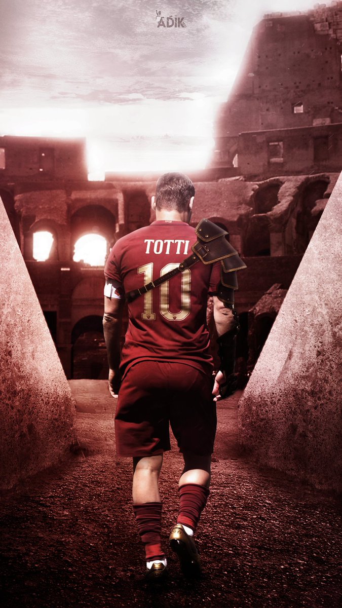 Adik1910 On And I Have Similar Wallpaper With Totti