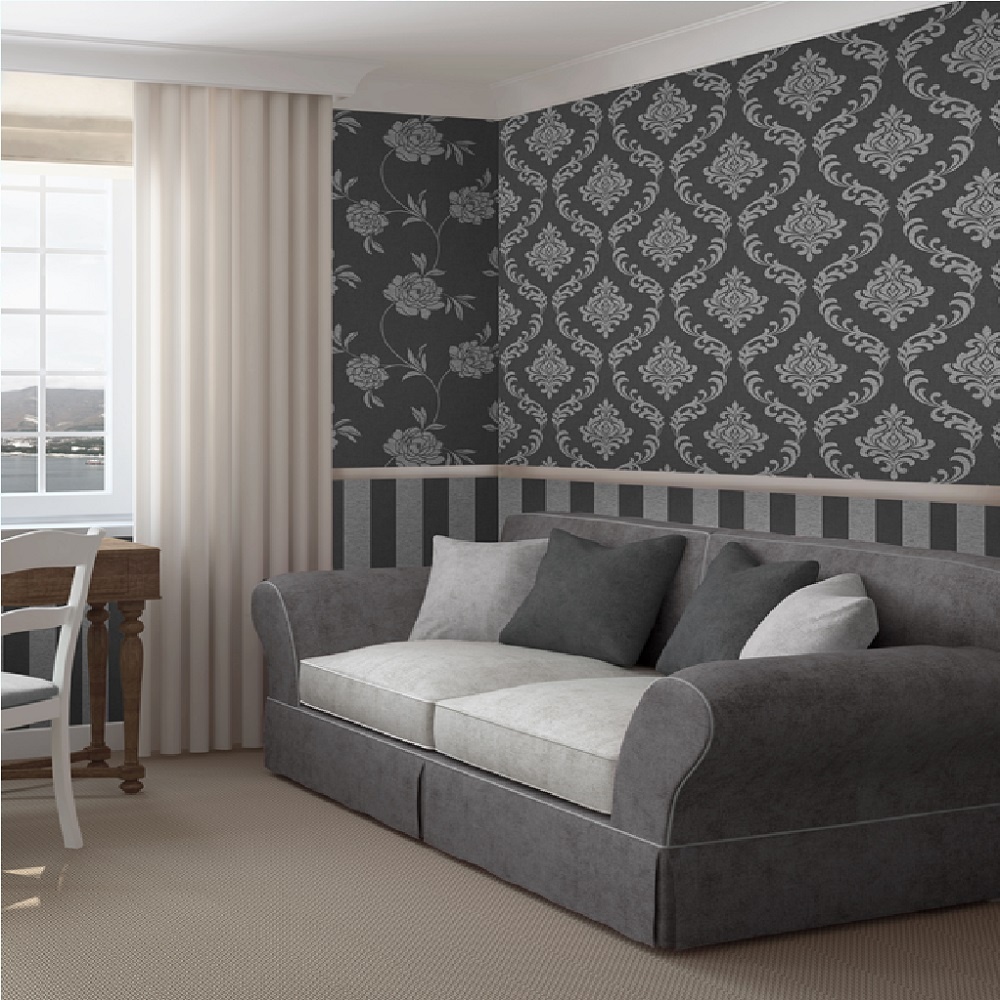 Wallpaper Fine Decor Torino Damask