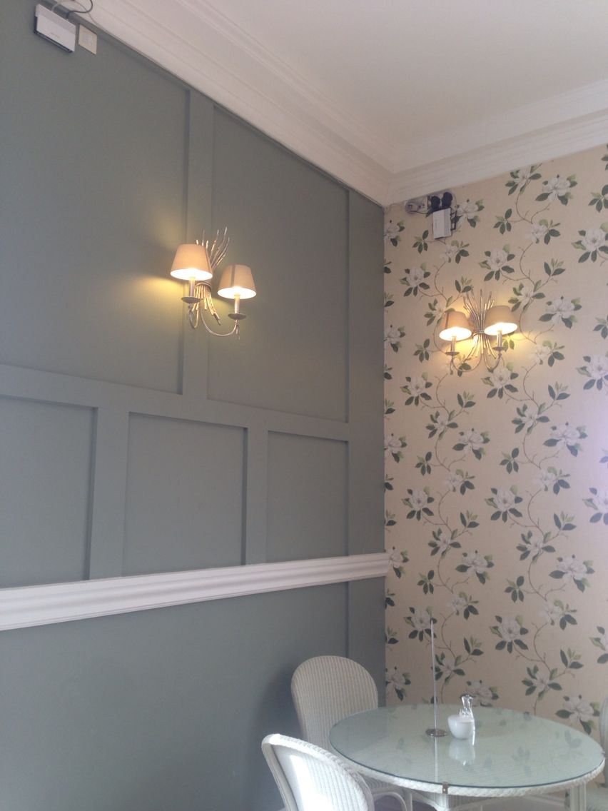 Paneling And Wallpaper